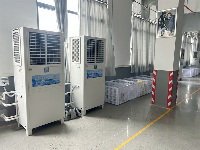 新厂房降温方案，蒸发冷省电空调一站式解决方案。